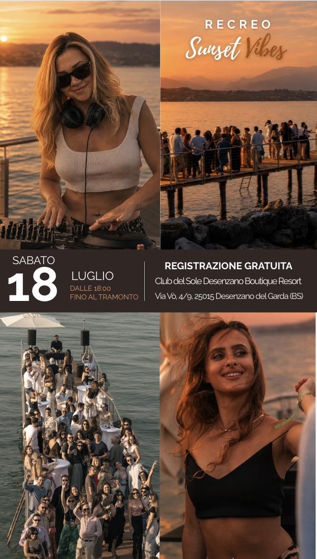 Locandina Dolcevita Sunset Vibes