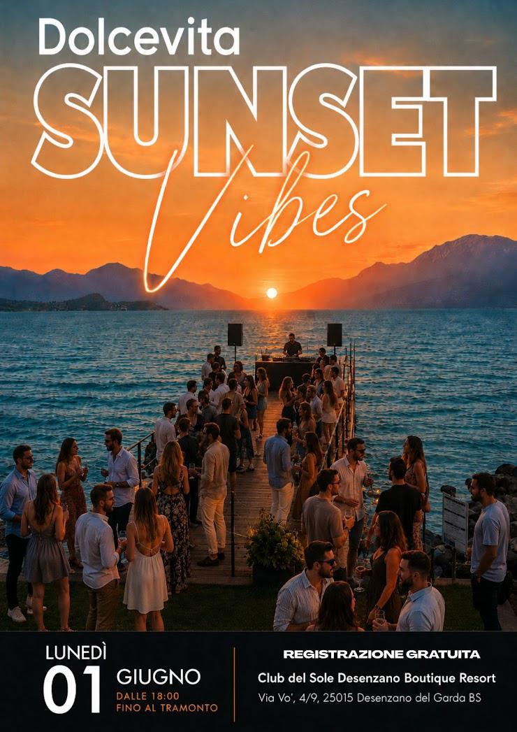 Locandina Dolcevita Sunset Vibes